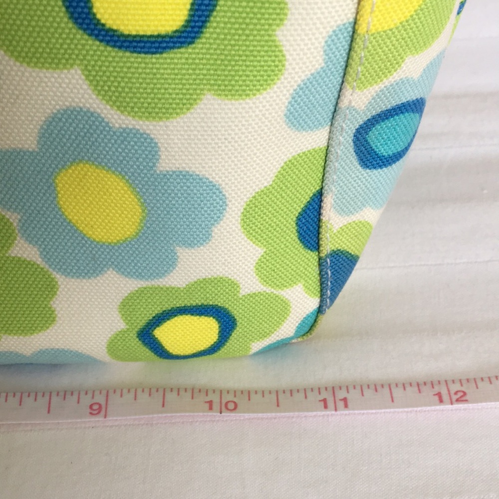 Jim Thompson Multicolor Floral Canvas Handbag - Picture 10 of 15